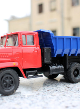 外贸1/43合金车 KRAZ 6510克拉斯重型柴油卡车自卸车模型