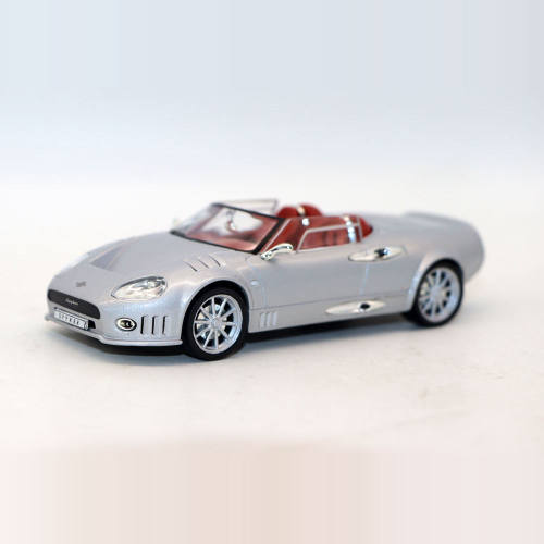 1 43合金车 SPYKER 世爵C12 Spyder 超级跑车模型 经典摆件