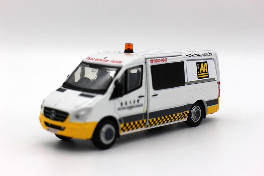 TINY 132微影1/76 Sprinter HKAA 奔*驰平治警车香港汽车会周年版