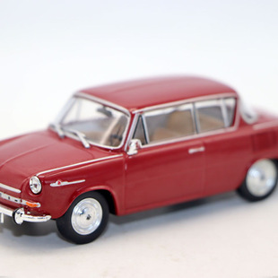 1/43合金车 SKODA斯柯达1100MBX汽车模型 怀旧经典玩具摆件