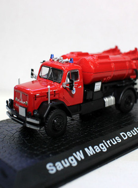 1/72 消防车 SaugW Magirus Deutz 126 D 15 AK 水罐车模型