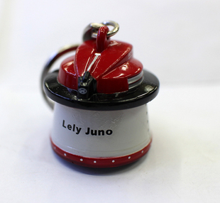 外贸UH农机玩具莱利Lely自动推料机器人模型个性匙链匙扣挂件礼品