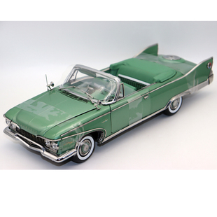 1960普利茅斯老爷车敞篷汽车模型 Fury 太阳星1 18合金车Plymouth