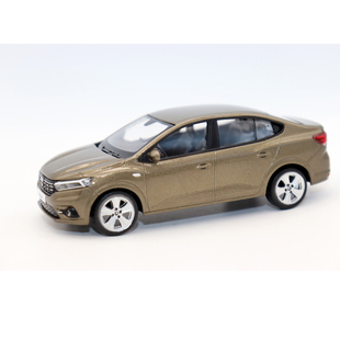 外贸1/43合金车 Dacia 达契亚Logan 2021 汽车模型 收藏摆件