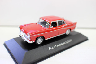 1 43 合金车 Simca Chambord 1960 西姆卡轿车巴西汽车模型经典