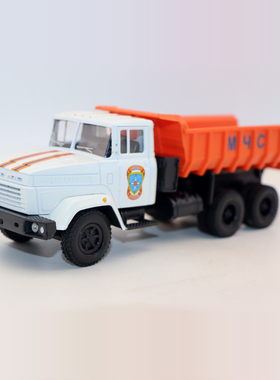 1/43 合金车 KRAZ 6510 克拉斯重型柴油卡车自卸车模型