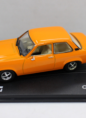 经典怀旧老爷车OPPEL Ascona A阿斯科纳1/43德国欧宝合金汽车模型