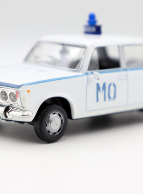 1/43合金车 波兰汽车DAFFI POLSKI FAIT 125P菲亚特警车模型