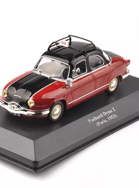 1 43合金车Panhard Paris TAXI 潘哈德汽车巴黎的士模型摆件