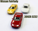 100 合金车 Fairlady 外贸 日 CZ32 300ZX 产汽车模型场景摆件