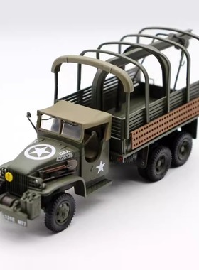 车事143二战美军擎天柱GMC CCKW3531944卡车合金模型摆件收藏