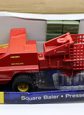 ERTL安徒农机1/16 Newholland 311 纽荷兰方型捆草机模型玩具摆件