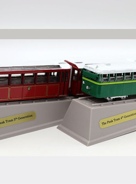 TINY 微影 The Peak Tram 香港山顶缆车第四代第五代模型玩具礼品