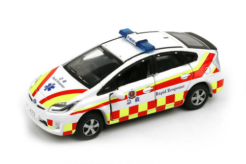 TINY丰田普锐斯香港急救车模型