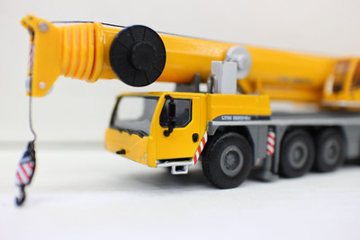外贸187合金仿真起重机吊车模型