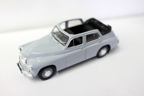 俄罗斯车1/43合金嘎斯敞篷老爷车