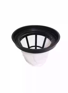 东成干湿两用吸尘器FF-2W-60尘隔支架 黑色塑料框 原厂配件过滤袋