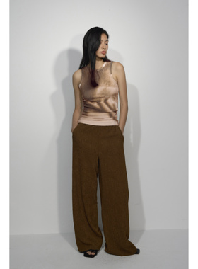 UNCHATGRIS 24SS 印花工字背心上衣