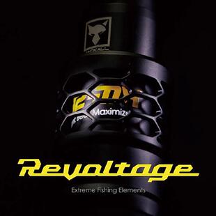 日本JACKALL24款RV二代REVOLTAGE负电压路亚竿虫竿独节鲈鱼鳜鱼竿