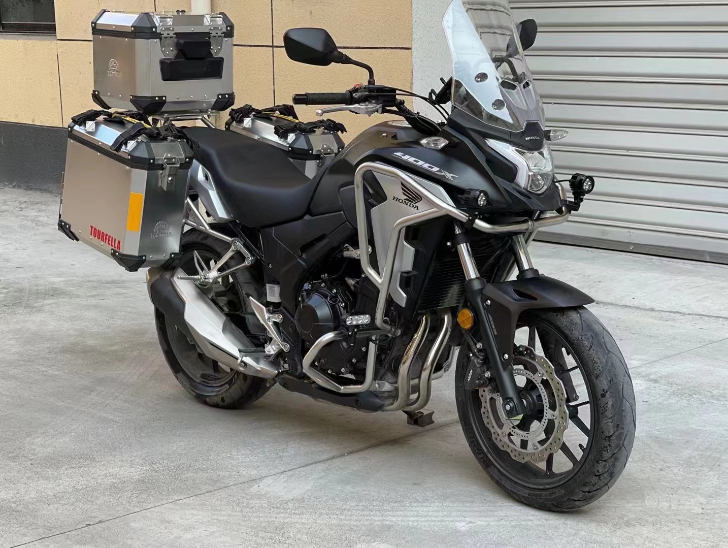 tourfella途菲乐(滴答)cb400x 边箱 尾箱 尾板 保护杠