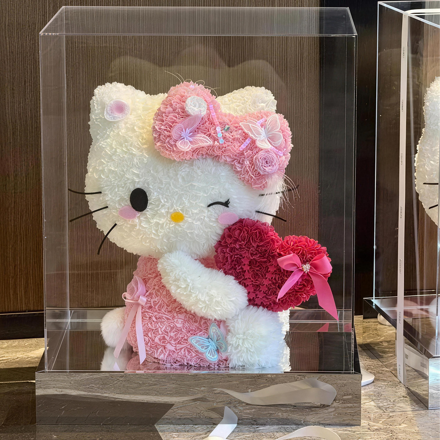 永生花KT可爱猫情人节送女友图片