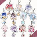 王者荣耀游戏周边高颜值亚克力双面双层钥匙扣公孙离创意精美挂件