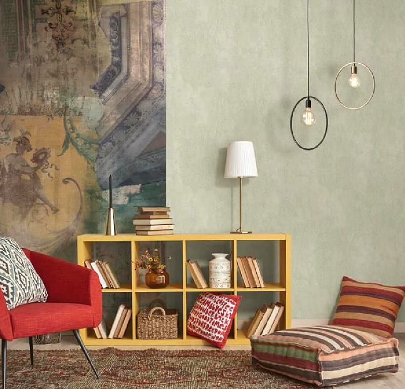 意大利进口新古典做旧素色墙纸22010 22011 22012 22013 22014