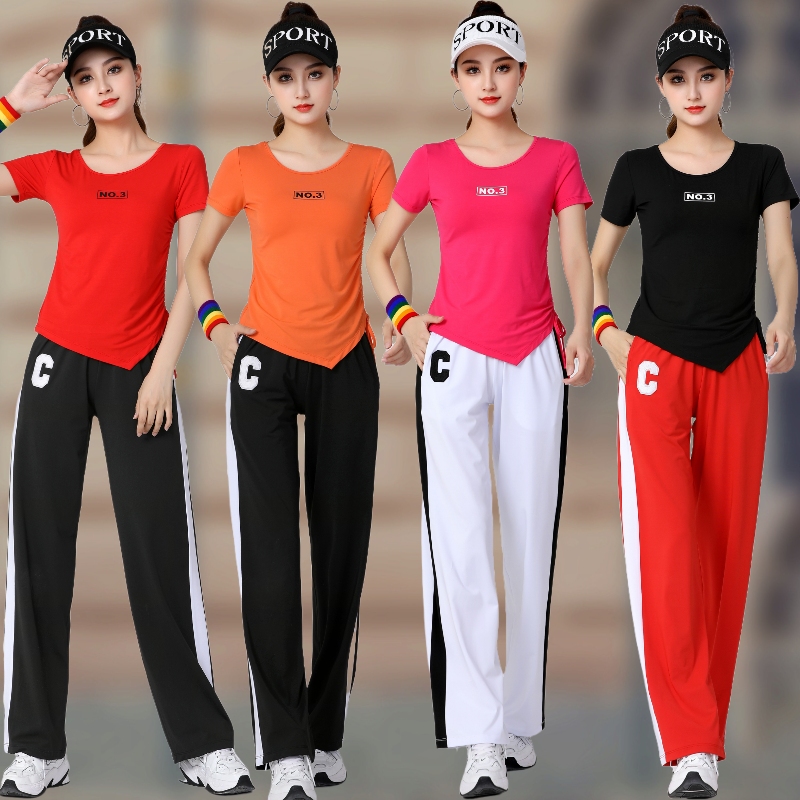 杨丽萍广场舞新款运动服套装女