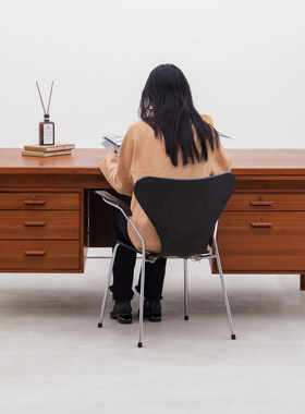 coznap 中古｜丹麦产 Arne Vodder 设计 双面用 写字台书桌办公桌