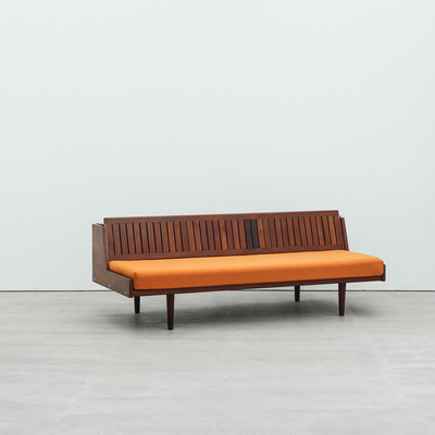 coznap 中古｜丹麦产Hans Wegner 设计 258 daybed 沙发床 全柚木
