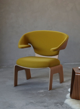 coznap 全新 | 日本天童木工 丹下健三设计 达可酱椅 休闲椅