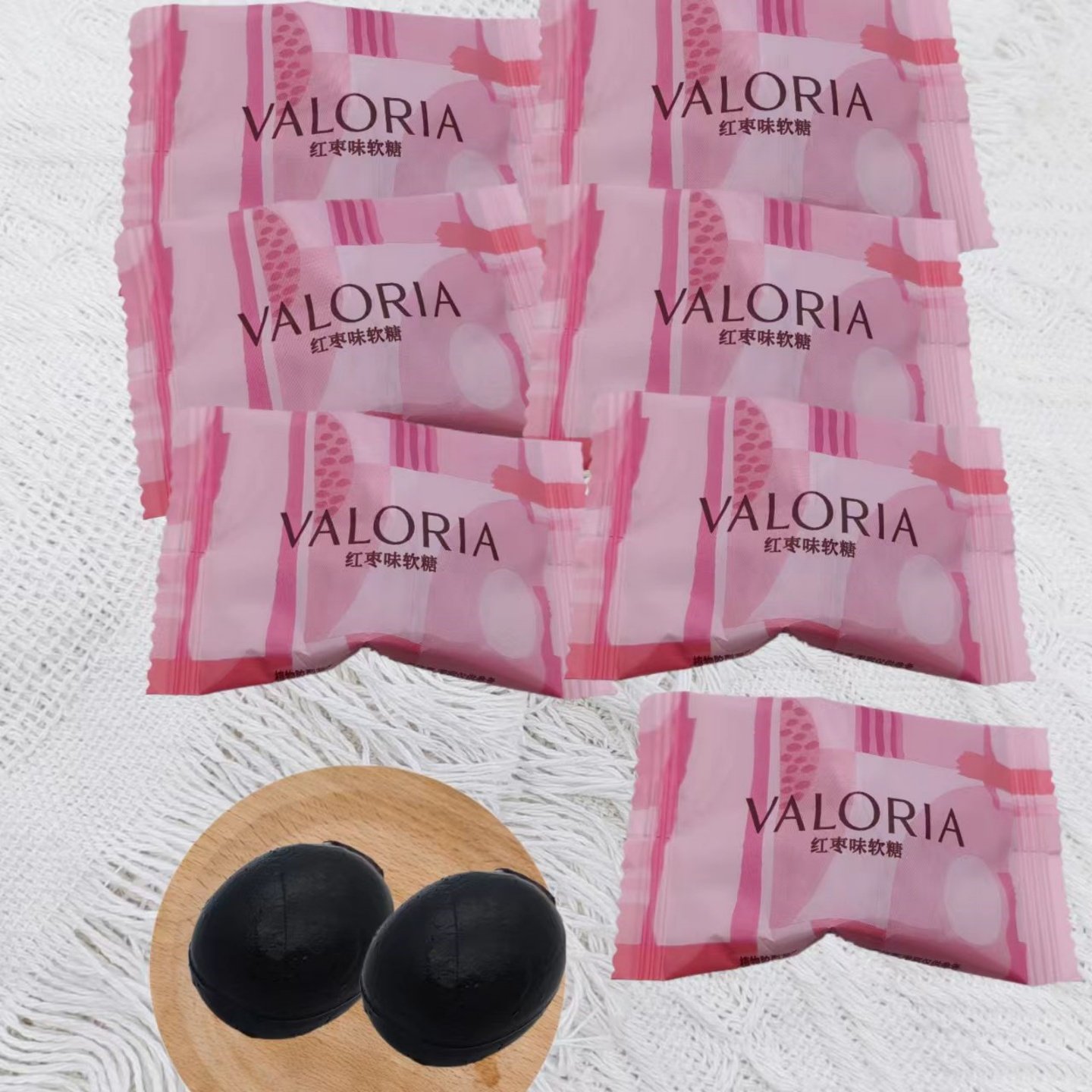 糖果麦德好红枣味软糖婚庆结婚订婚喜事喜糖散装