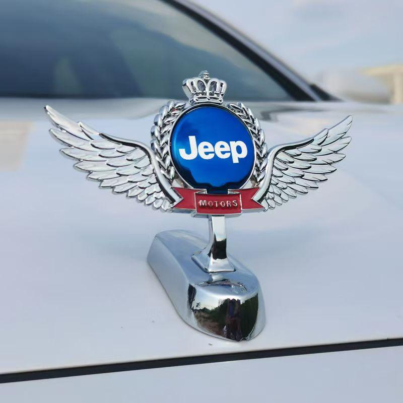 车标贴Jeep装饰品金属改装用品