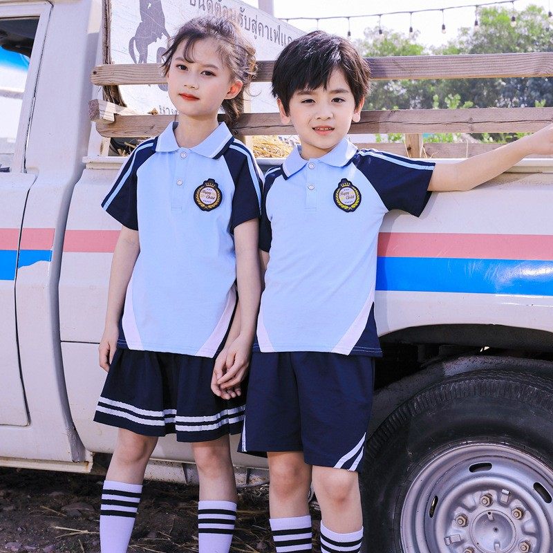 男童纯棉短袖女童半袖t恤衫夏装园服毕业照服 中小学生班服polo衫,童装/婴儿装/亲子装,校服/园服,淘宝优惠券,粉丝福利购,淘宝优惠卷