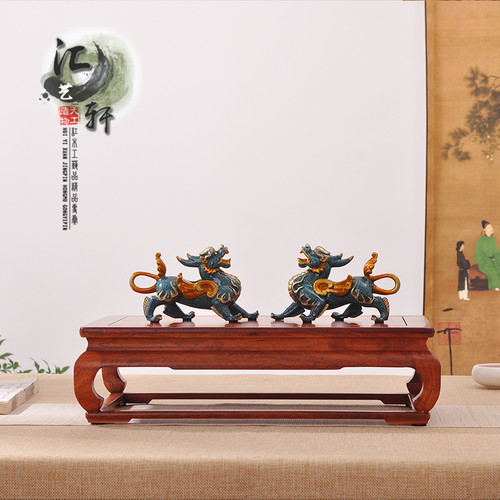 盆景摆件南通现代简约缅甸花梨木