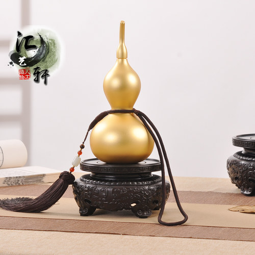 紫光檀祥云如意茶壶盆景香炉底座