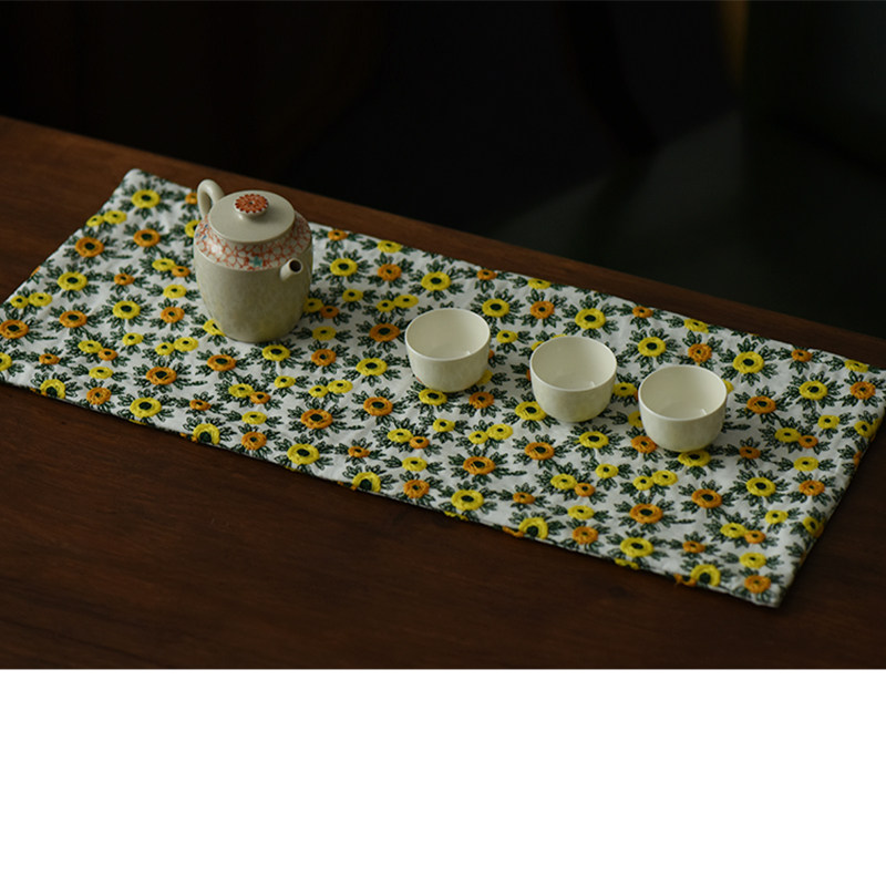 钟声刺绣 立体刺子绣小秋菊茶席 文艺小清新隔热垫置物垫茶道零配,餐饮具,茶道/零配,淘宝优惠券,粉丝福利购,淘宝优惠卷