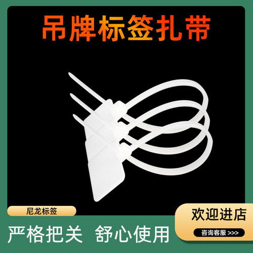 标牌尼龙扎带4*200mm结束网线