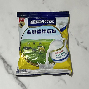 雀巢全家营养高钙全脂甜奶粉300g