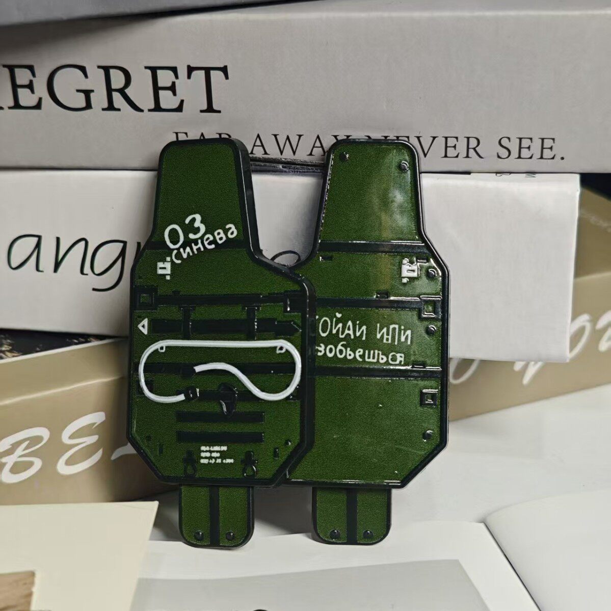 深蓝盾牌三角洲深蓝的盾牌大号3d打印模型创意折叠磁吸变形六套