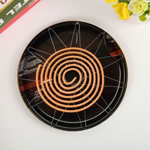 实用蚊香盘钢丝支架网格高级文香盆托盘高档移动户外蚊香盒接灰盘