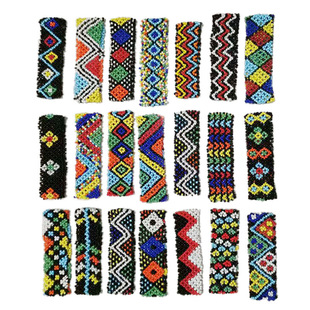 肯尼亚手环马拉松跑步大迫杰同款手链进口米珠手工编织情侣饰品