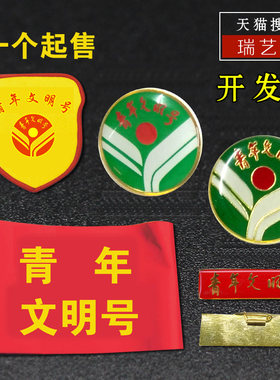 订制徽章青年文明号徽章