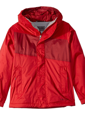 正品 Marmot PreCip Eco Insulated 土拨鼠男童冲锋防水棉服46060