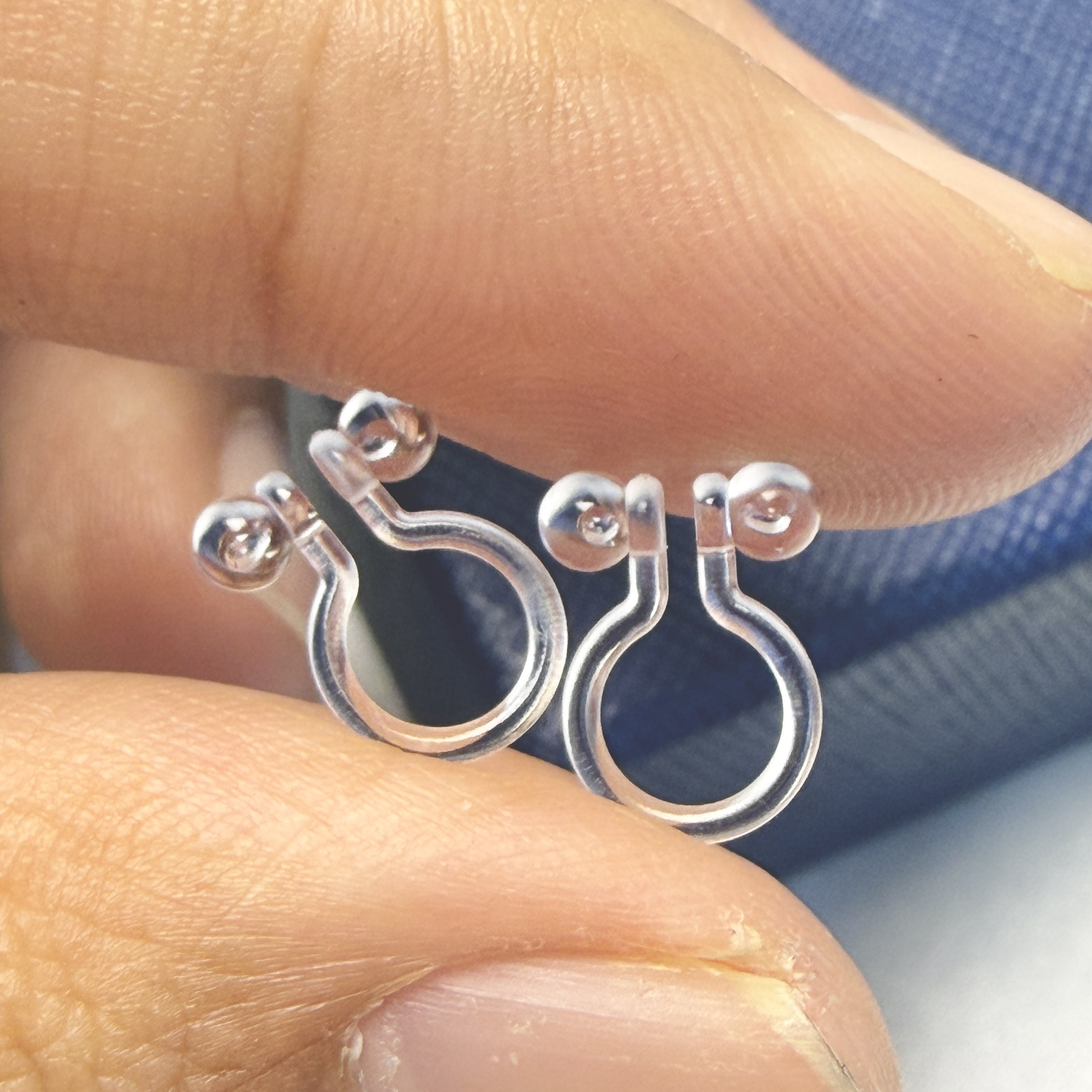 双头珠无耳洞耳夹转换器 diy手工自制免耳洞耳饰配件透明树脂耳环,饰品/流行首饰/时尚饰品新,耳夹转换器,淘宝优惠券,粉丝福利购,淘宝优惠卷