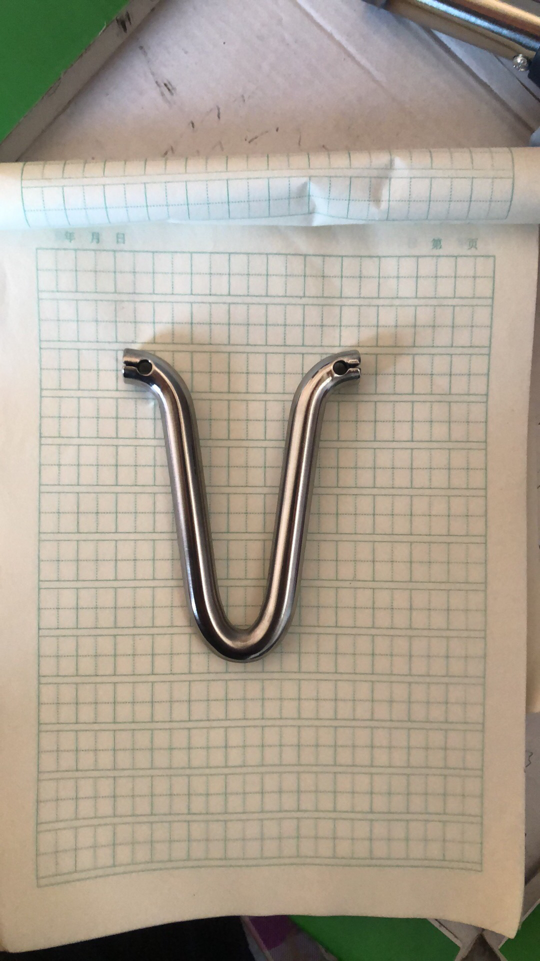 户外304不锈钢冷弯钛合金TC21 V型单卡顶卡 订做