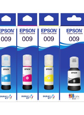 原装爱普生009黑色彩色墨水L15158 15168 6558 6578 M15146 15147