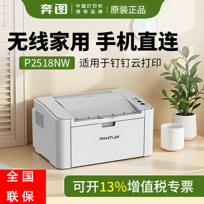 奔图P2518NW作业试卷办公室打印