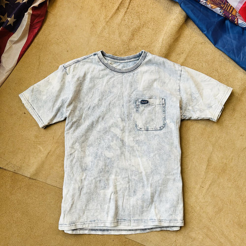 美单Penfield纯棉成衣水洗染色短袖T恤 圆领春夏宽松版透气半袖衫