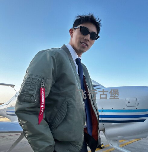 飘带MA1天空之翼飞行服棉服夹克混羊毛衬内胆3M新雪丽飞行员棉衣